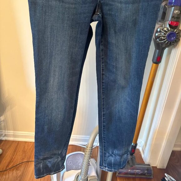 Chico's Tie Dye Hem Pull-On Ankle Jeggings, Size Chicos 0T /Regular 4T - Picture 1 of 7